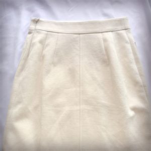 デミルクスビームス　ポケット付きタイトスカート　後ろ側　画像